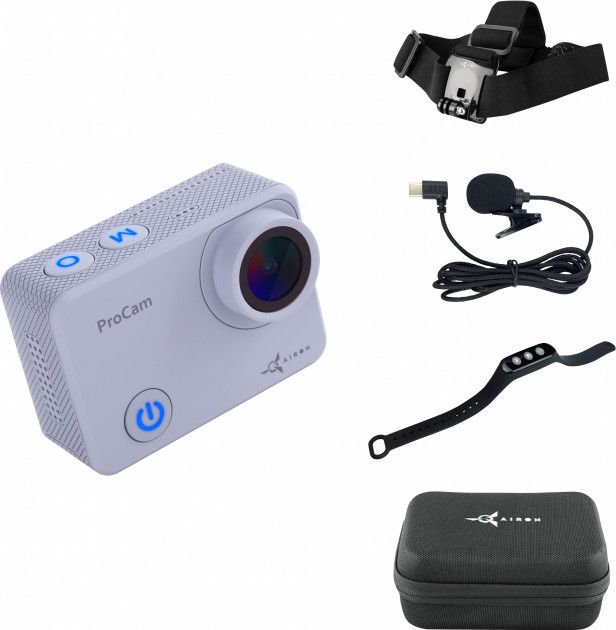 

Екшн-камера AirOn ProCam 7 Touch Grey набір блогера з аксесуарами для знімання від першої особи 8в1 (69477915500058)