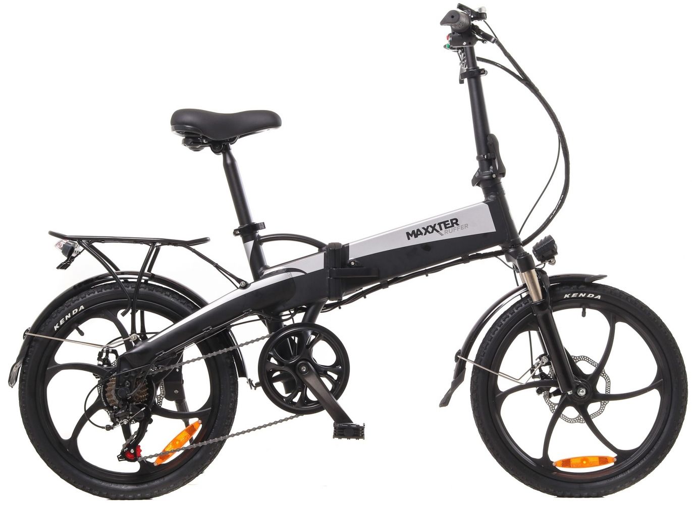 

Електровелосипед Maxxter RUFFER Black/Silver