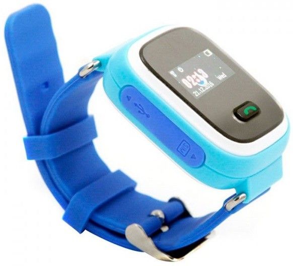

Детские часы-телефон с GPS трекером GOGPS K11 (K11BL) Blue