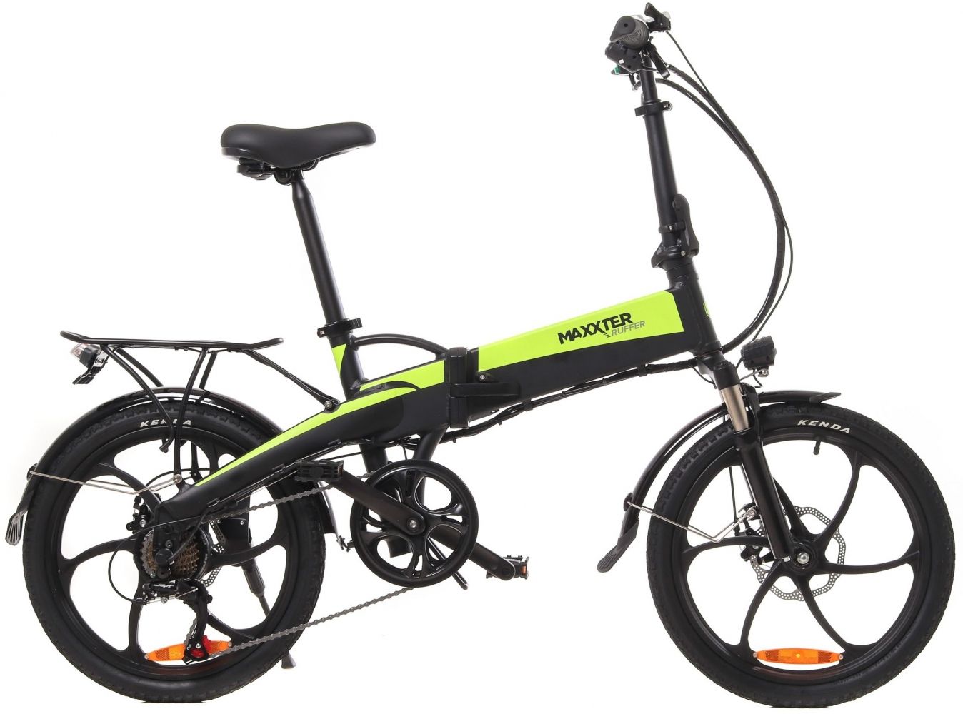 

Електровелосипед Maxxter RUFFER Black/Green