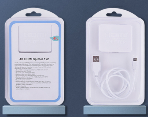 

Розгалужувач HDMI сигналу на 2 порти (B00941) White
