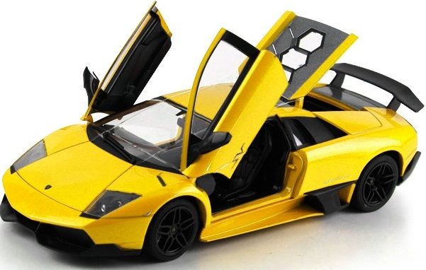 

Автомобиль на р/у Meizhi лиценз. Lamborghini Murcielago LP670-4 SV 1:18 металлическая Yellow