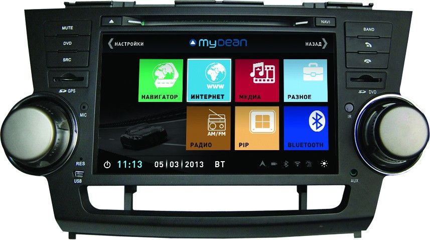 

Штатна магнітола MyDean 1035 nv