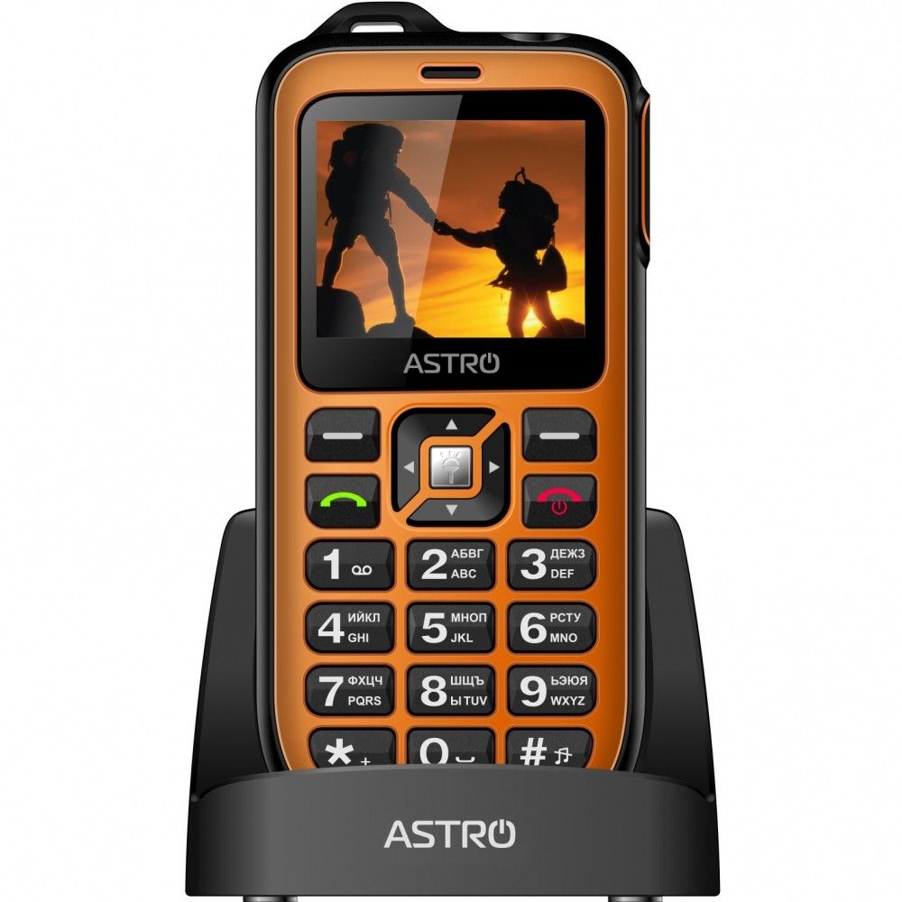 

Мобильный телефон ASTRO B200 RX Orange