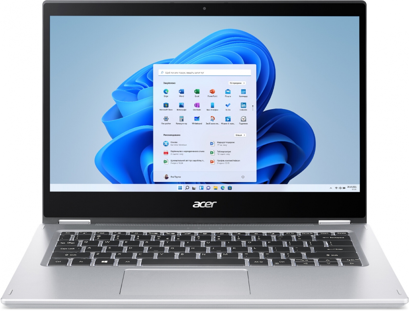 

Ноутбук Acer Spin 1 SP114-31N-P003 (NX.ABJEU.006) Pure Silver
