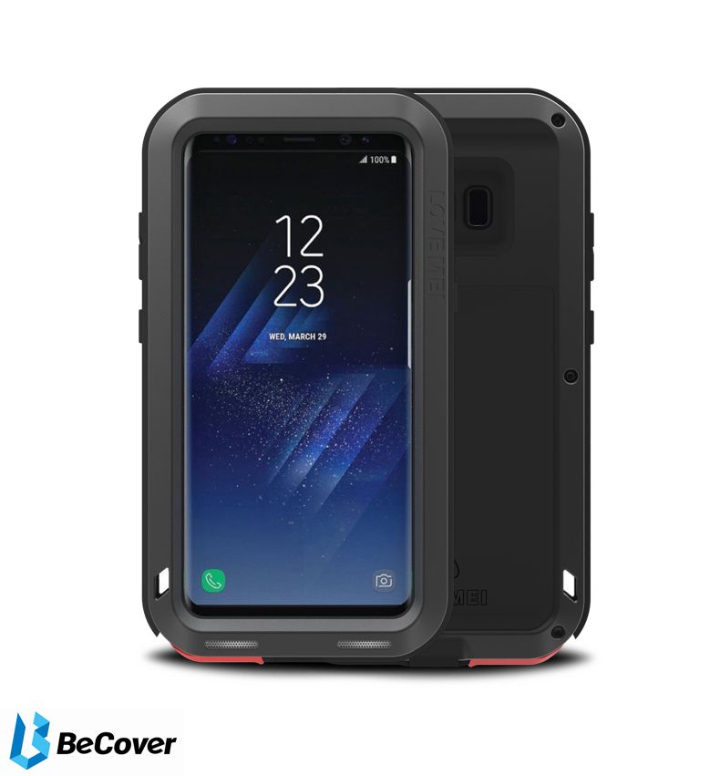 Акция на Панель Love Mei Powerful для Samsung Galaxy S8+ SM-G955 (BC_703130) Black от Територія твоєї техніки