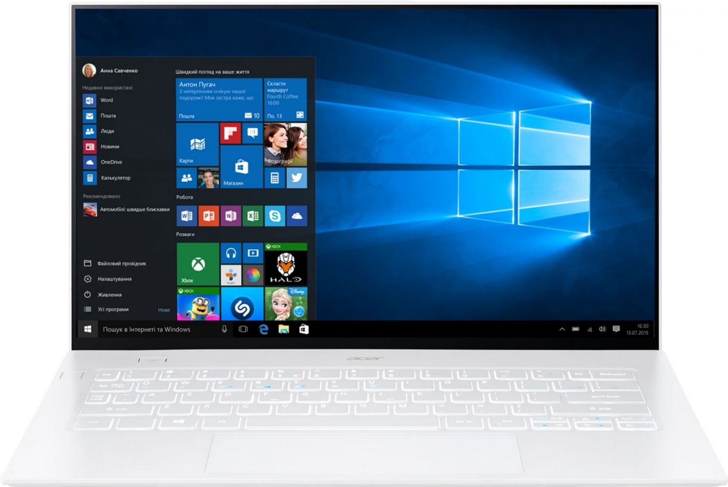 

Ноутбук Acer Swift 7 SF714-52T-5355 (NX.HB4EU.003) Moonstone White