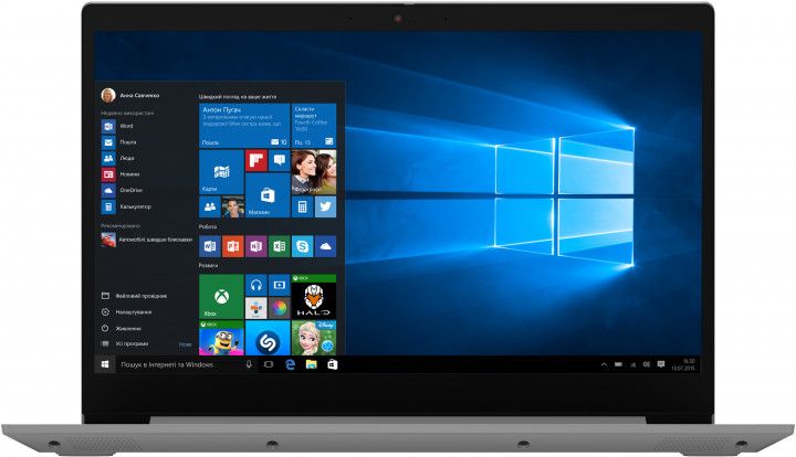 

Ноутбук Lenovo IdeaPad 3 15ADA05 (81W10112RA) Platinum Grey