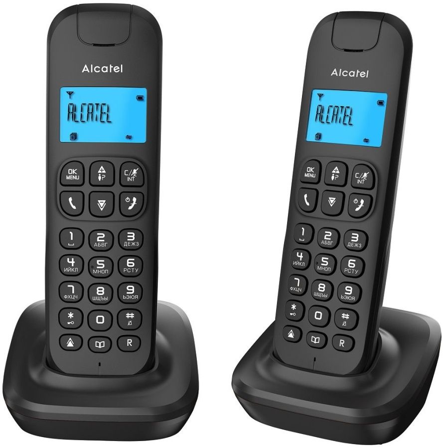 

Радіотелефон Alcatel E132 Duo (ATL1418941) Black