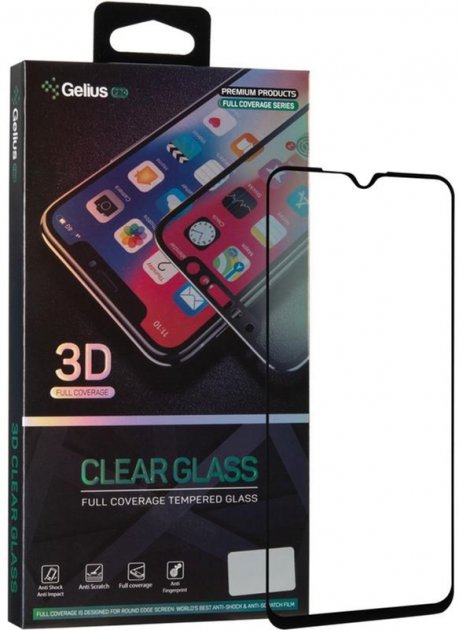 

Захисне скло Gelius Pro 3D для Xiaomi Redmi 9 (2099900802768) Black