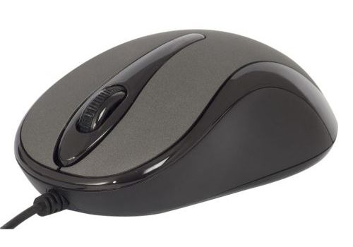 

Миша A4Tech N-350-1 USB (4711421865043) Glossy Grey
