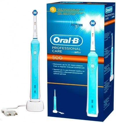 

Электрическая зубная щетка BRAUN ORAL-B Professional Care 500/D16