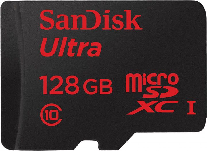 

Карта пам'яті SanDisk Ultra microSDXC UHS-I CARD 128GB + SD-adapter (SDSQUNS-128G-GN6TA)