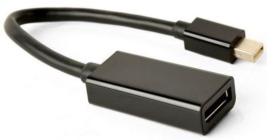 

Адаптер Cablexpert MiniDisplayPort-DisplayPort (A-mDPM-DPF4K-01) Black