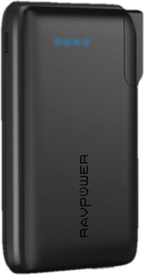 

УМБ RAVPower 10050mAh Portable Charger with AC Plug (RP-PB066) Black