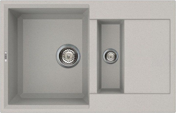 

Кухонна мийка ELLECI EASY 325 ALUMINIUM 79