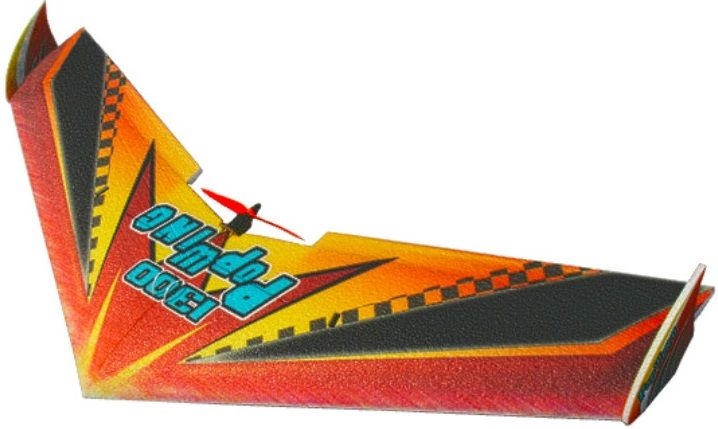 

Літаюче крило TechOne Popwing 1300мм EPP ARF (TO-04003)