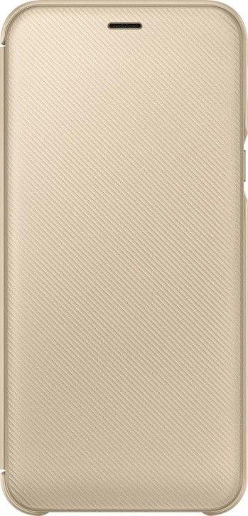 

Чохол-книжка Samsung Flip wallet cover A6 2018 (EF-WA600CFEGRU) Gold