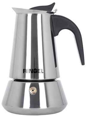 

Гейзерная кофеварка Ringel Coffeol 200 мл на 4 чашки (RG-12000-4)