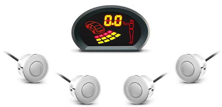 

Парковочная система GT Electronics P Fusion 4 (P F4 White) White