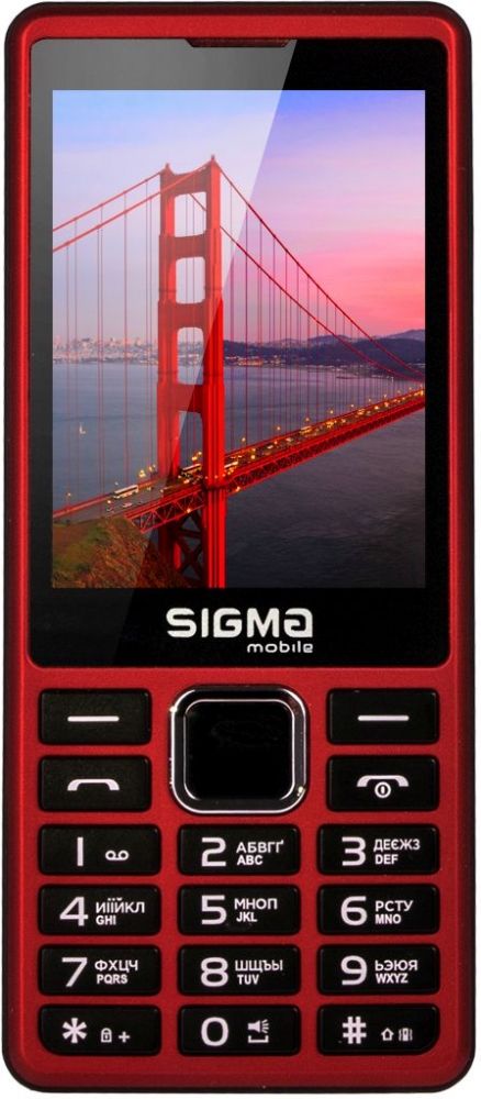 Акція на Мобільний телефон Sigma mobile X-style 36 Point Red від Територія твоєї техніки