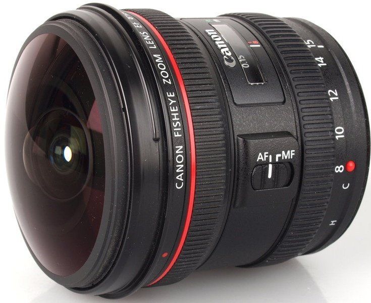 

Об'єктив Canon EF 8-15mm f/4.0L USM Fisheye (4427B005)