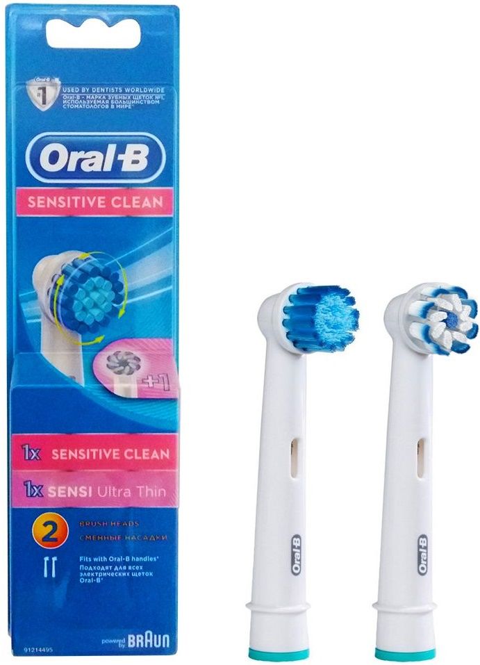 

Насадка для зубної щітки BRAUN ORAL-B Sensitive EB 17s+EB 60