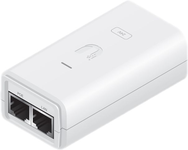 

PoE адаптер Ubiquiti PoE POE-24-7W-G-WH