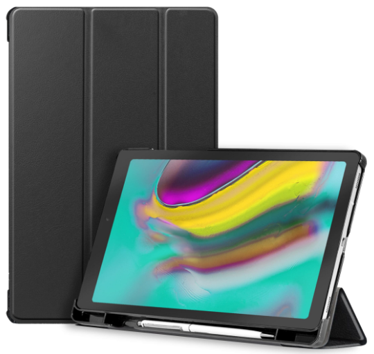 

Чохол-книжка AIRON Premium NEW для Samsung Galaxy TAB 10.5 S5E T720 (2019) с защитной пленкой и салфеткой Black