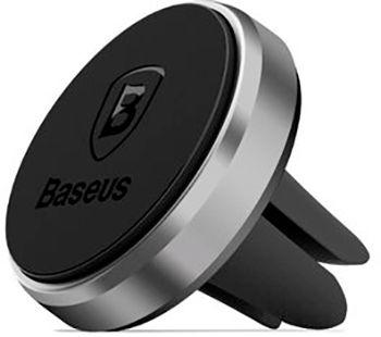 

Автотримач для телефону магнітний Baseus PREMIUM Magnet Car Mount (SUGENT-MO01) Silver