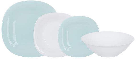 

Сервиз столовый Luminarc Carine Light из 19 предметов (P7627) Turquoise White