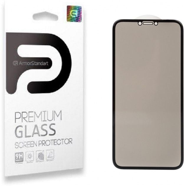 

Защитное стекло Armorstandart Anti-Spy для Apple iPhone X/Xs Black (ARM53443-G3DS-BK)