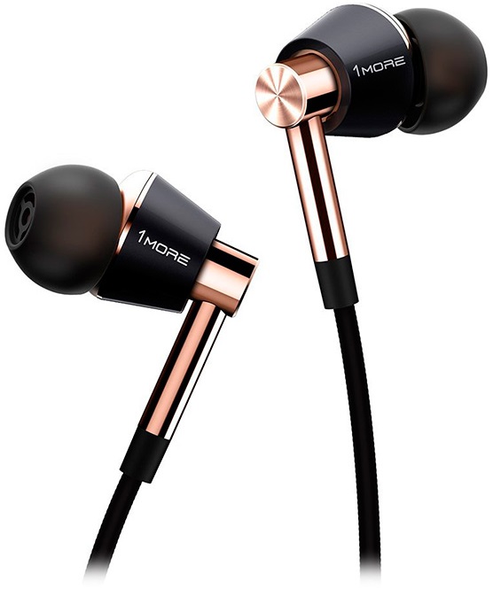 

Навушники 1MORE Triple Driver In-Ear (E1001) Gold