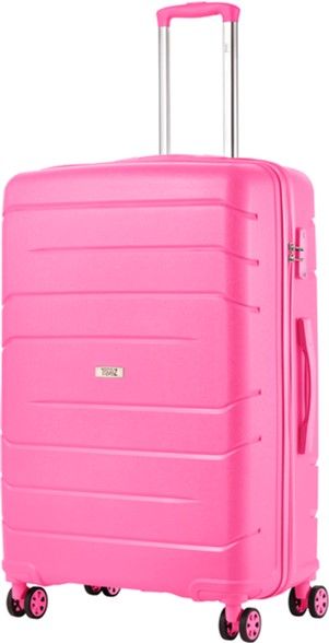 

Валіза на коліщатах TravelZ Big Bars (L) (927275) Pink