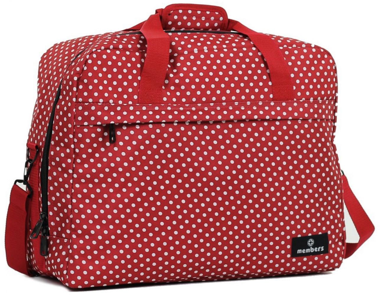 

Дорожня сумка Members Essential On-Board Travel Bag 40 (927839) Red Polka