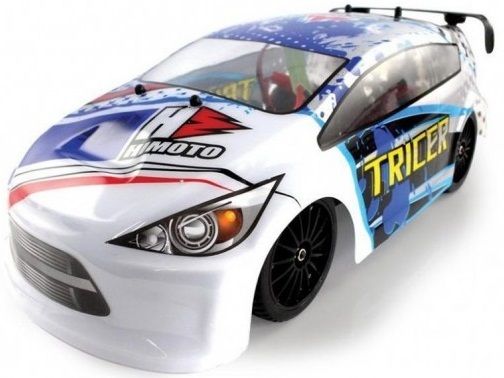 

Модель автомобіля Himoto Шосейна Tricer E18OR Brushed 1:18 2.4 ГГц White