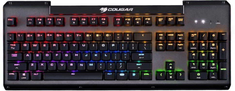 

Клавіатура дротова Cougar Ultimus RGB Red Switches