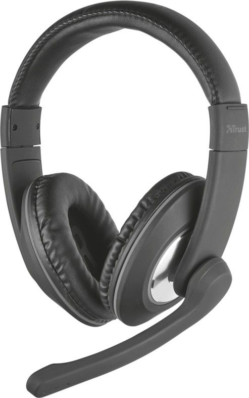 Акція на Навушники Trust Reno Headset Black (21662) від Територія твоєї техніки