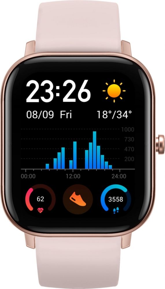 xiaomi amazfit gts rose pink