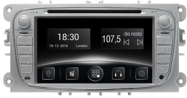

Автомагнітола штатна Gazer CM6007-BA7 для Ford Mondeo (BA7), Focus (DB) 2007-2012