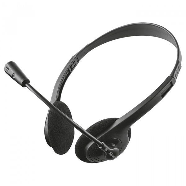 

Навушники Trust Ziva Chat Headset Black (21517)