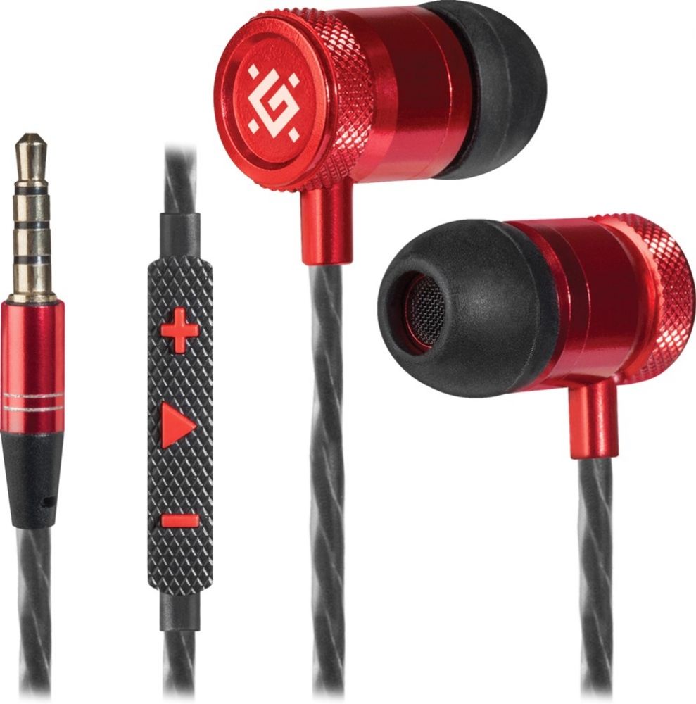 

Навушники Defender Pollaxe (64453) Black/Red