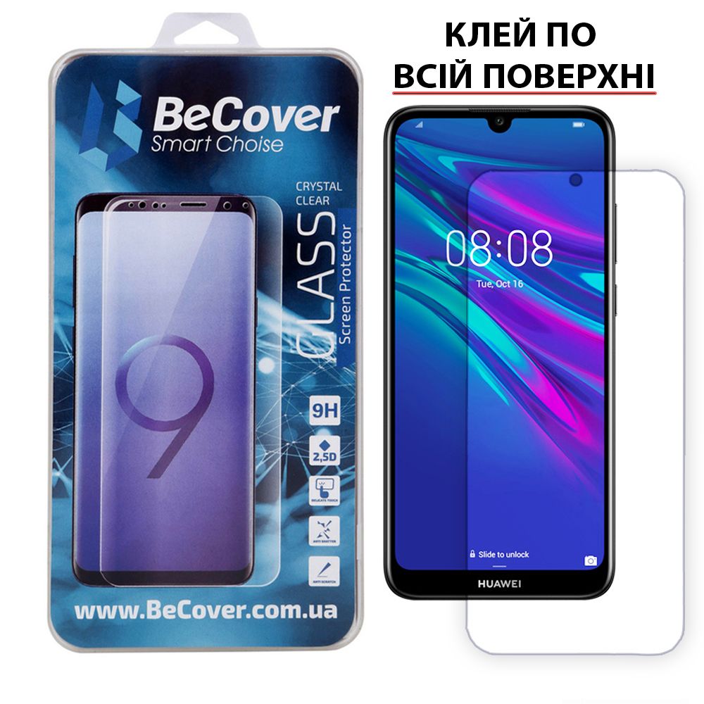 

Захисне скло BeCover для Huawei Y6 2019 Crystal Clear Glass (703439)