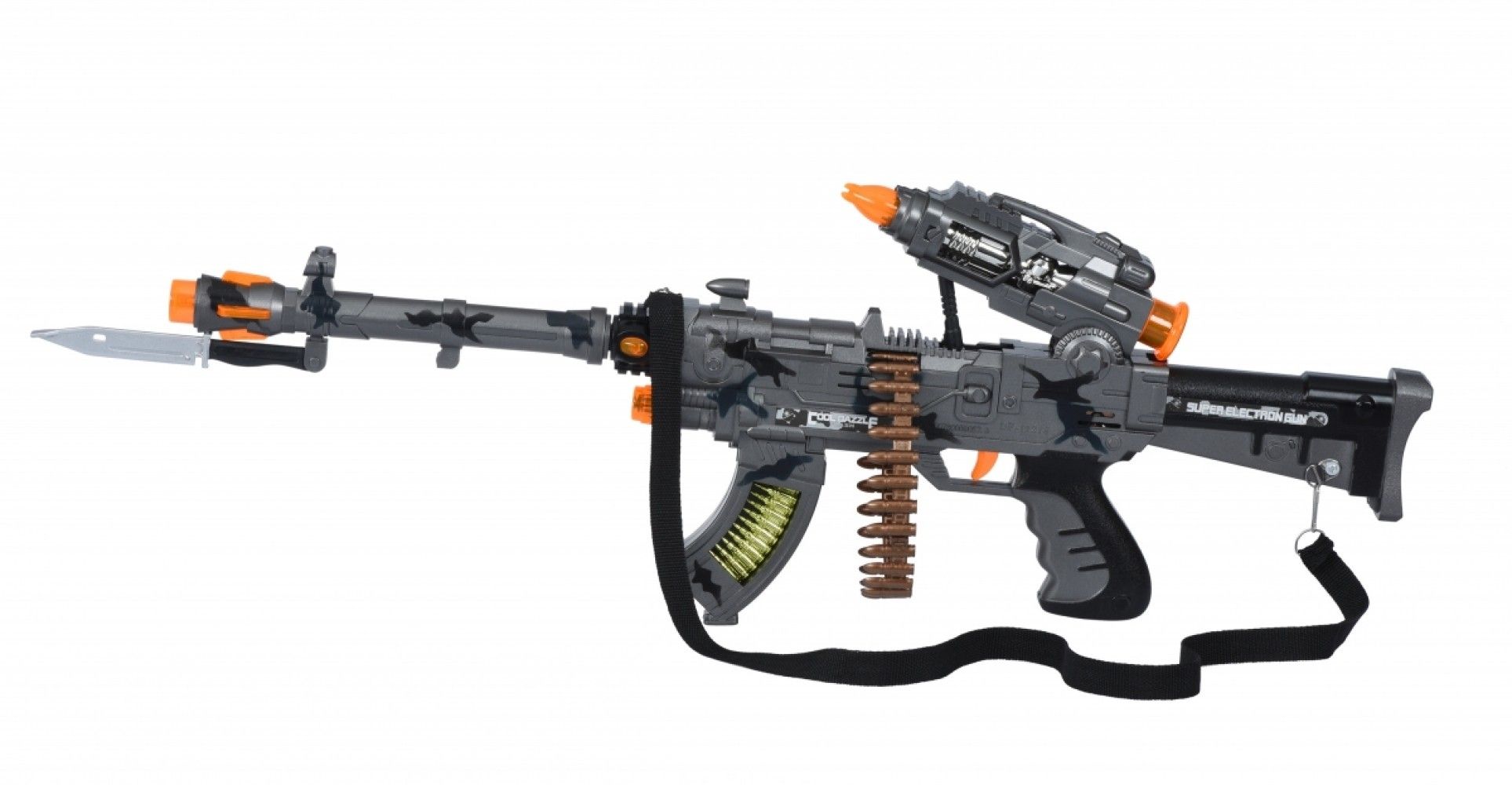 

Игрушечное оружие Same Toy Сyber Mission Пулемет (DF-11218BUt) Gray
