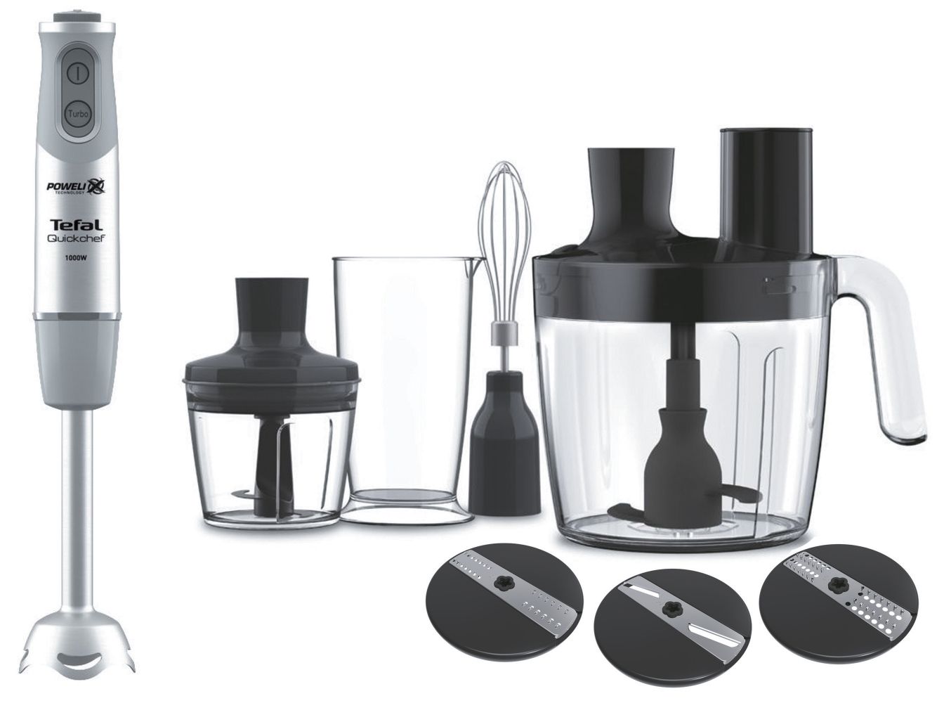 

Блендер TEFAL HB65LD38 Quickchef 8in1
