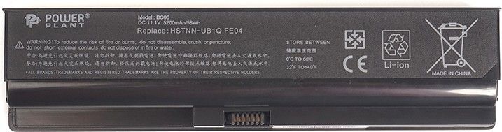

Акумулятор PowerPlant для ноутбуков HP ProBook 5220m (FE04, HP5220LH) 11.1V 5200mAh (NB460632)
