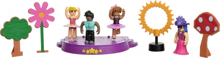 

Набір колекційних ігрових фігурок Roblox Jazwares Feature Environmental Set Dance Your Blox Off W3 (ROG0127) (191726004547)