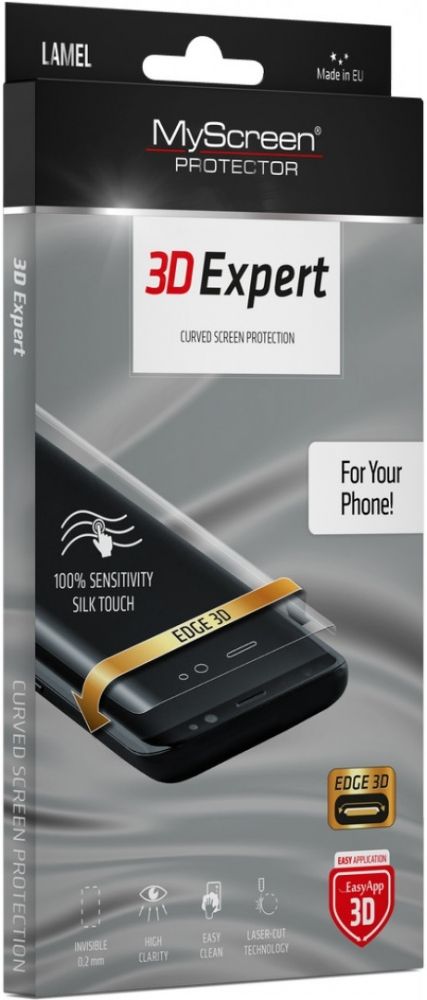 

Захисна плівка MyScreen 3D Expert 5" EA Kit Samsung S10e