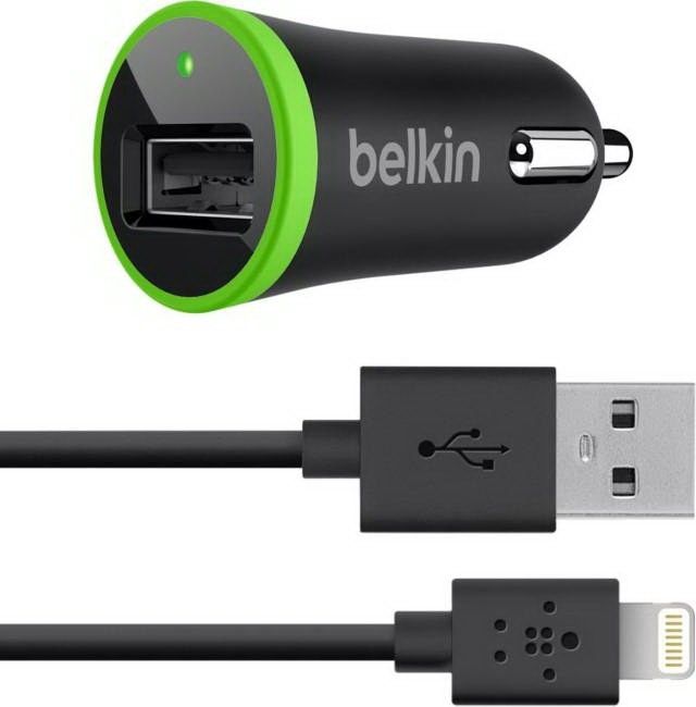 

Автомобильное зарядное устройство Belkin Black F8J078bt04BLK