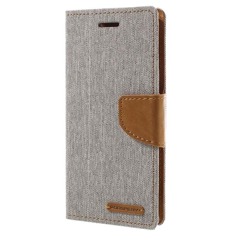 

Чохол-книжка Goospery Canvas Diary Universal 5.0 Grey